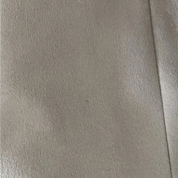 J Crew 100% Wool Womens Coat Size 6 Ruffle front Brown Tan Pea Coat Button - Picture 6 of 15